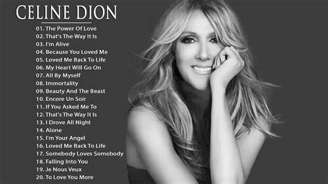 Celine Dion songs